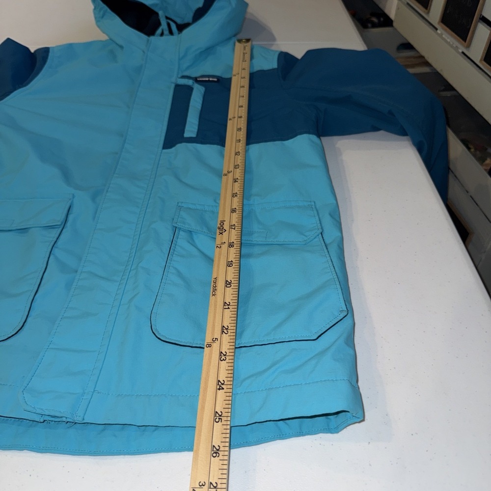 Lands End Squall Jacket Youth Kids XL 13/14 Fleece Lined Winter Coat Hooded EUC - Picture 11 of 13